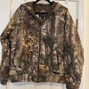 Gander Mountain Camo Hooded Jacket with Pink Accents